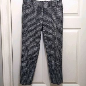 Marisa Cropped Chevron Pant by Loft